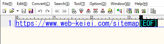 URL指定例